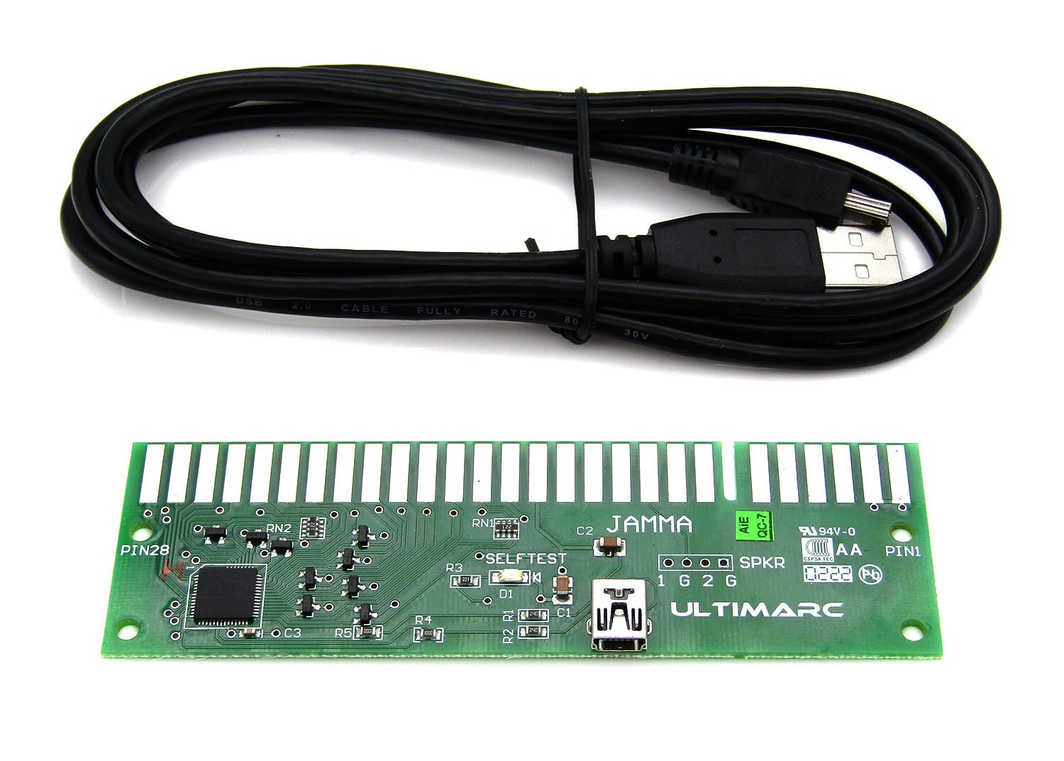 Ultimarc J-PAC PC to JAMMA Board USB Interface (Control Only Version)