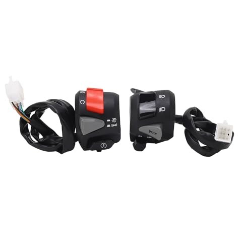 Motorcycle Handlebar Switch 7/8in Turn Horn High Low Beam Start Stop Switch