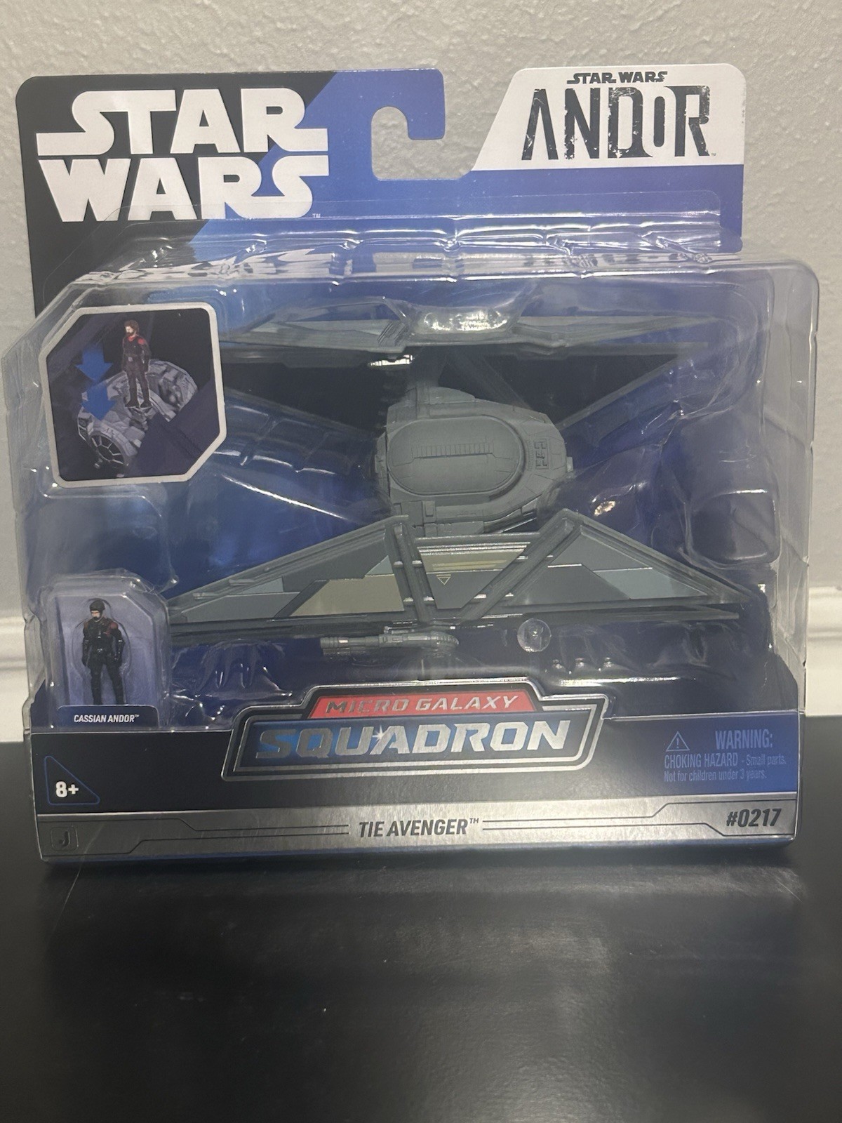 Star Wars Micro Galaxy Series 10 #0217 Starfighter Tie Avenger Andor MINT