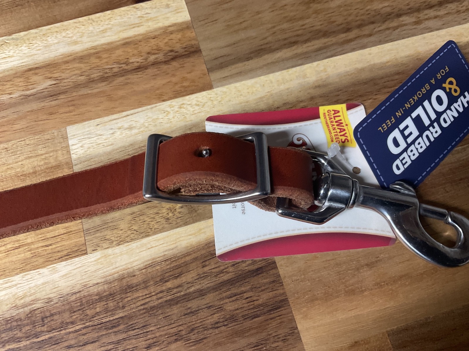 Weaver Leather Working Tack Tie Down, Harness Leather, 30-1076