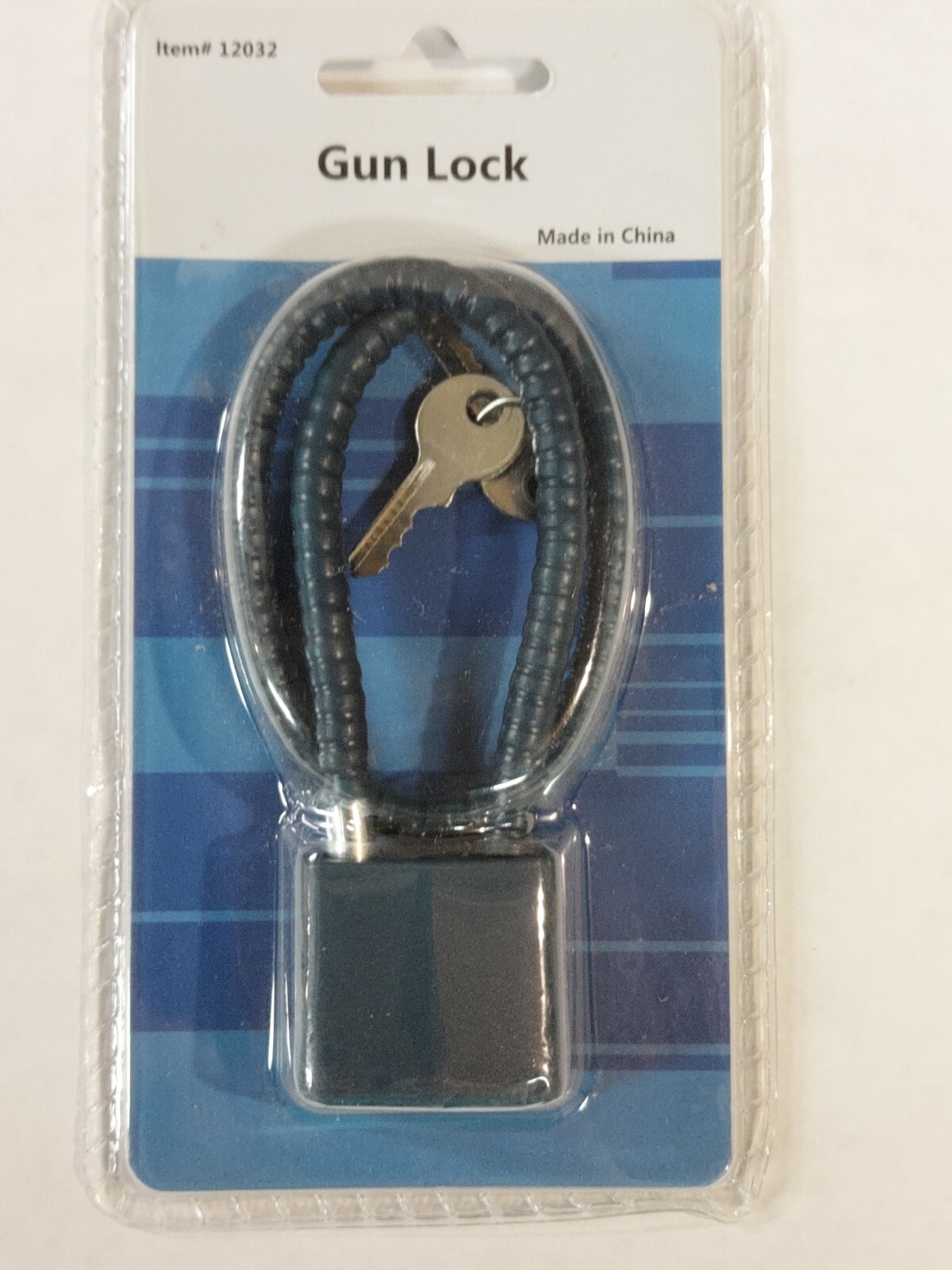 Universal Cable TRIGGER LOCK for Rifles, Shotguns, and Handguns (15" Cable)