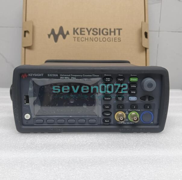 1pc Keysight 53230A 350MHZ UniversalFrequencyCounter/Timer NEW