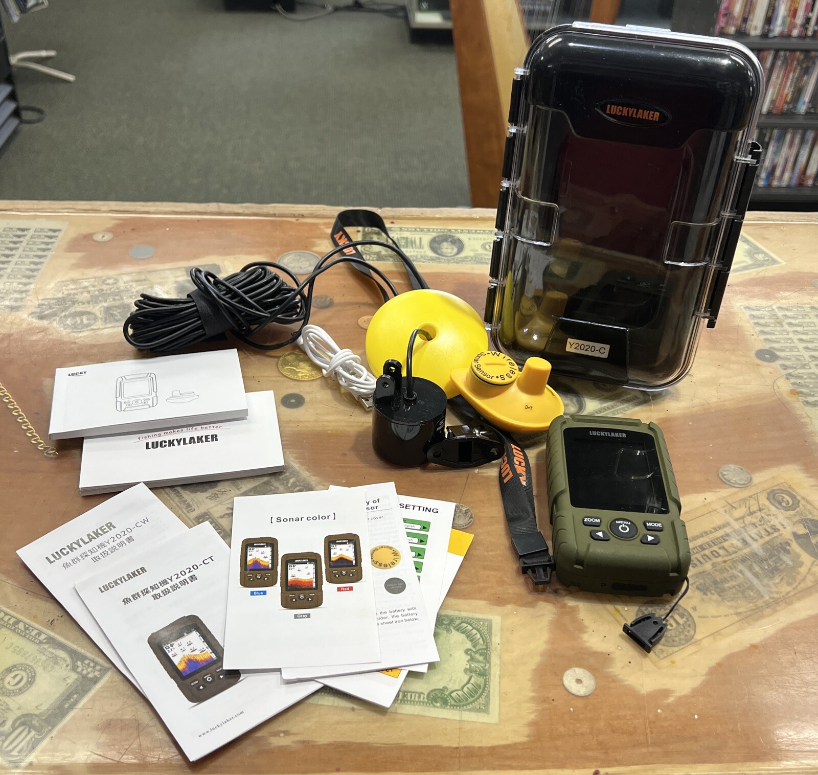 LuckyLaker FISH FINDER V PRO+ Y2020-C