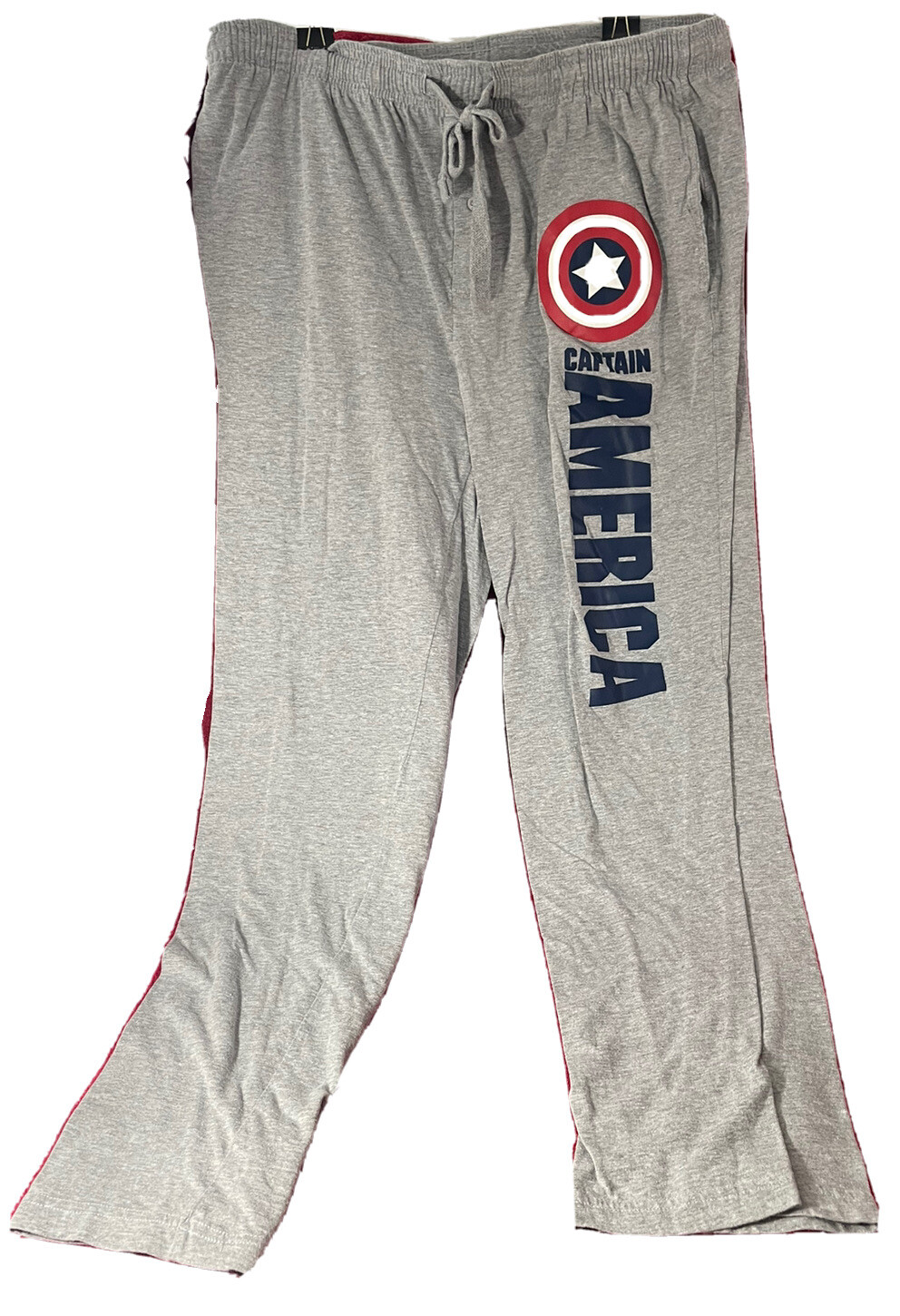 Marvel Avengers Captain America Pajama Pants Mens XL Sleep Lounge Wear Gray