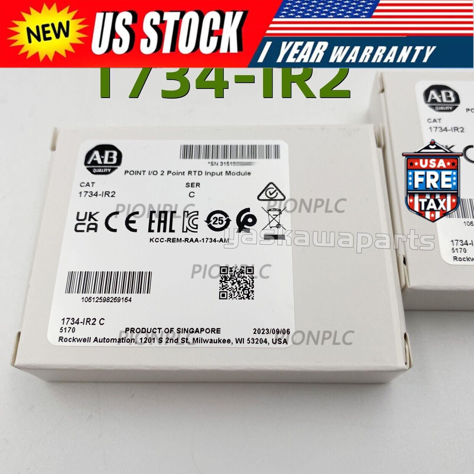Allen Bradley 1734-IR2 SER C POINT I/O 2 Point RTD Input Module  US Free Tax