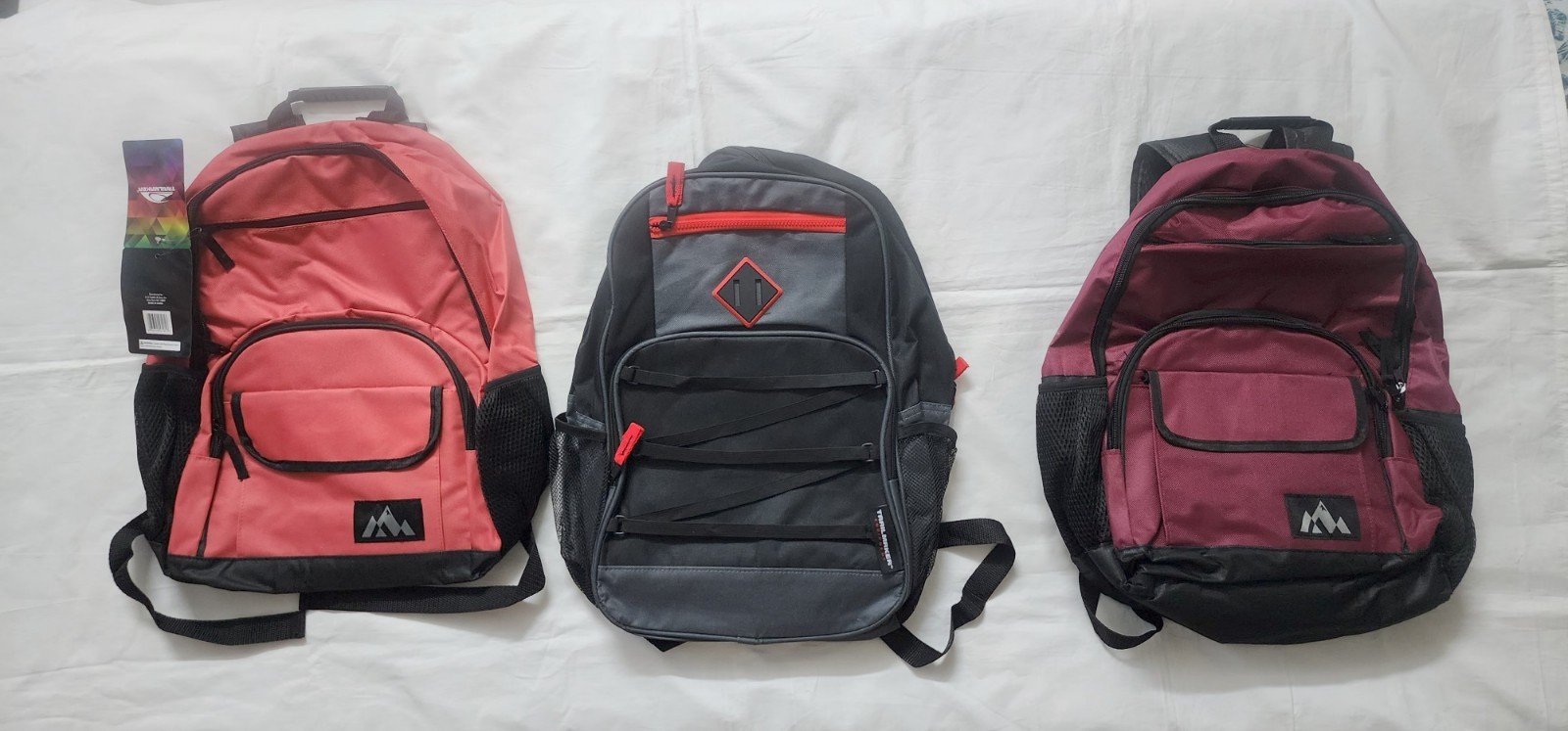 TRAILMAKER Equipment Backpack New without tags 3 pack