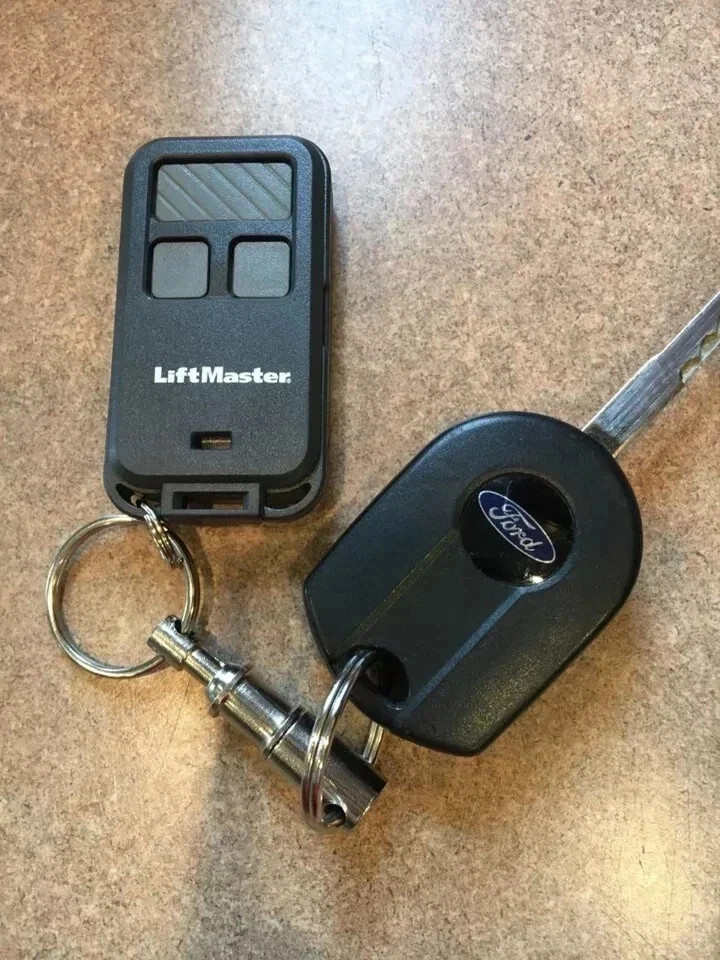 LiftMaster 890MAX 3-security Button Mini key chain Garage Door Opener Control