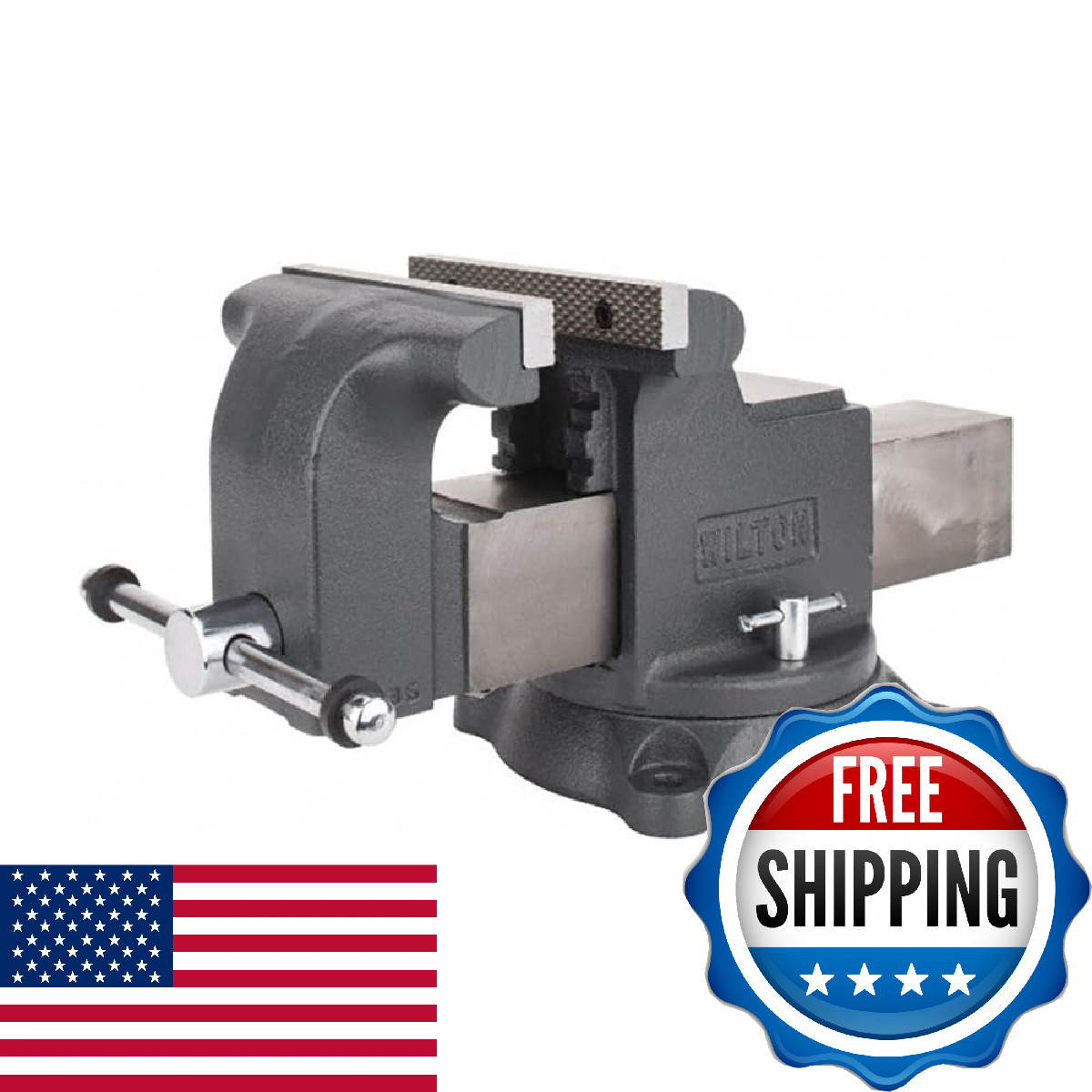 Wilton Shop Bench Vise 5" Jaw Width Max Opening 3" Throat Model WS5