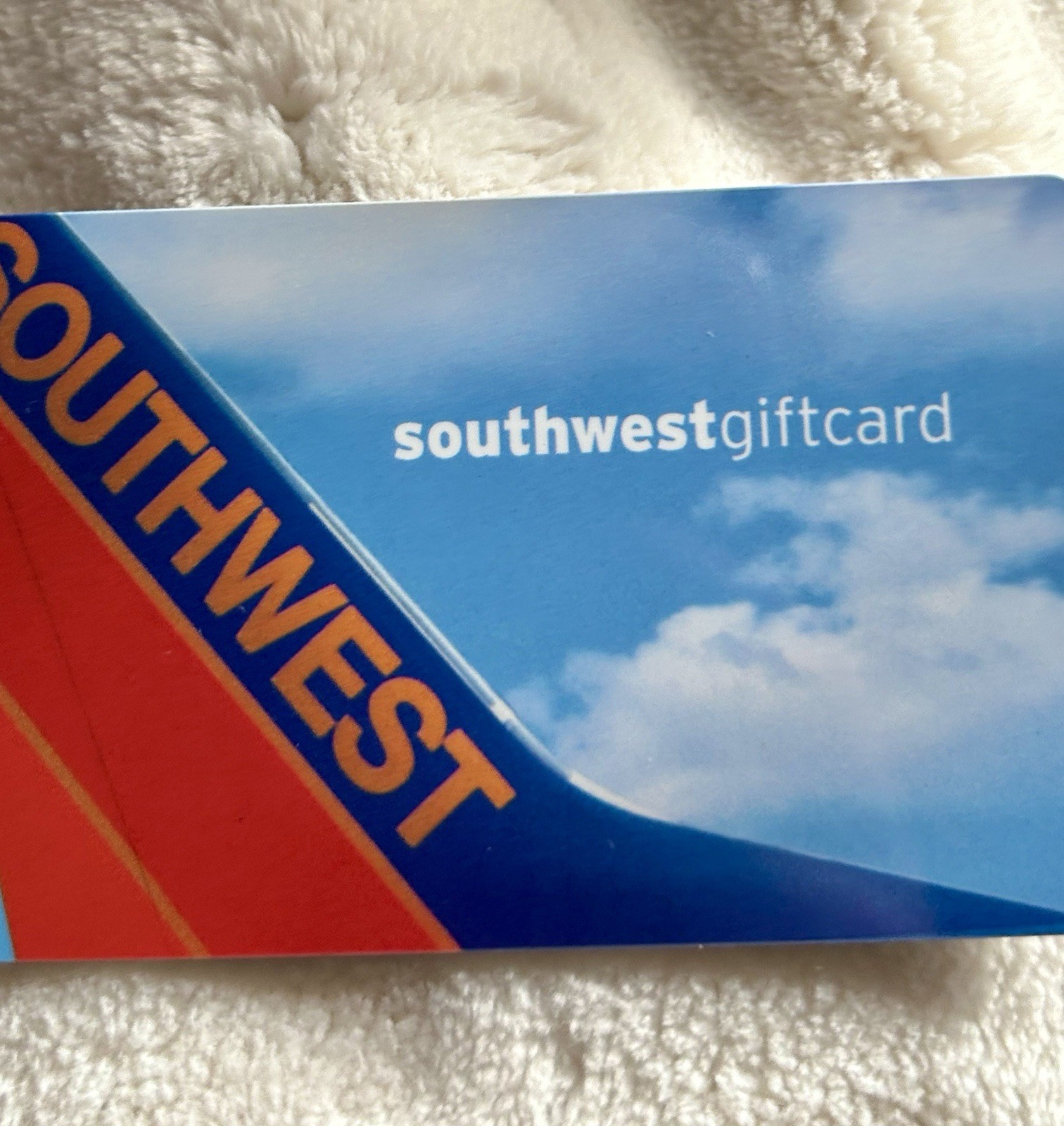 Southwest Air Travel Physical Gift Card US-Nationwide Locations No Expiration