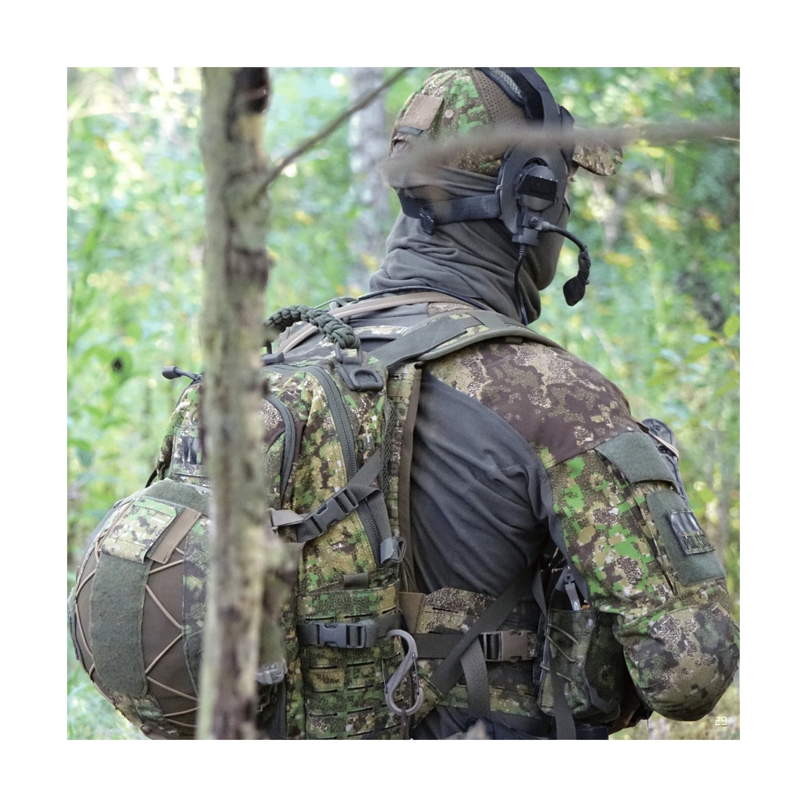 Direct Action Dust Tactical Backpack 20 Liter Capacity Black Mk Ii