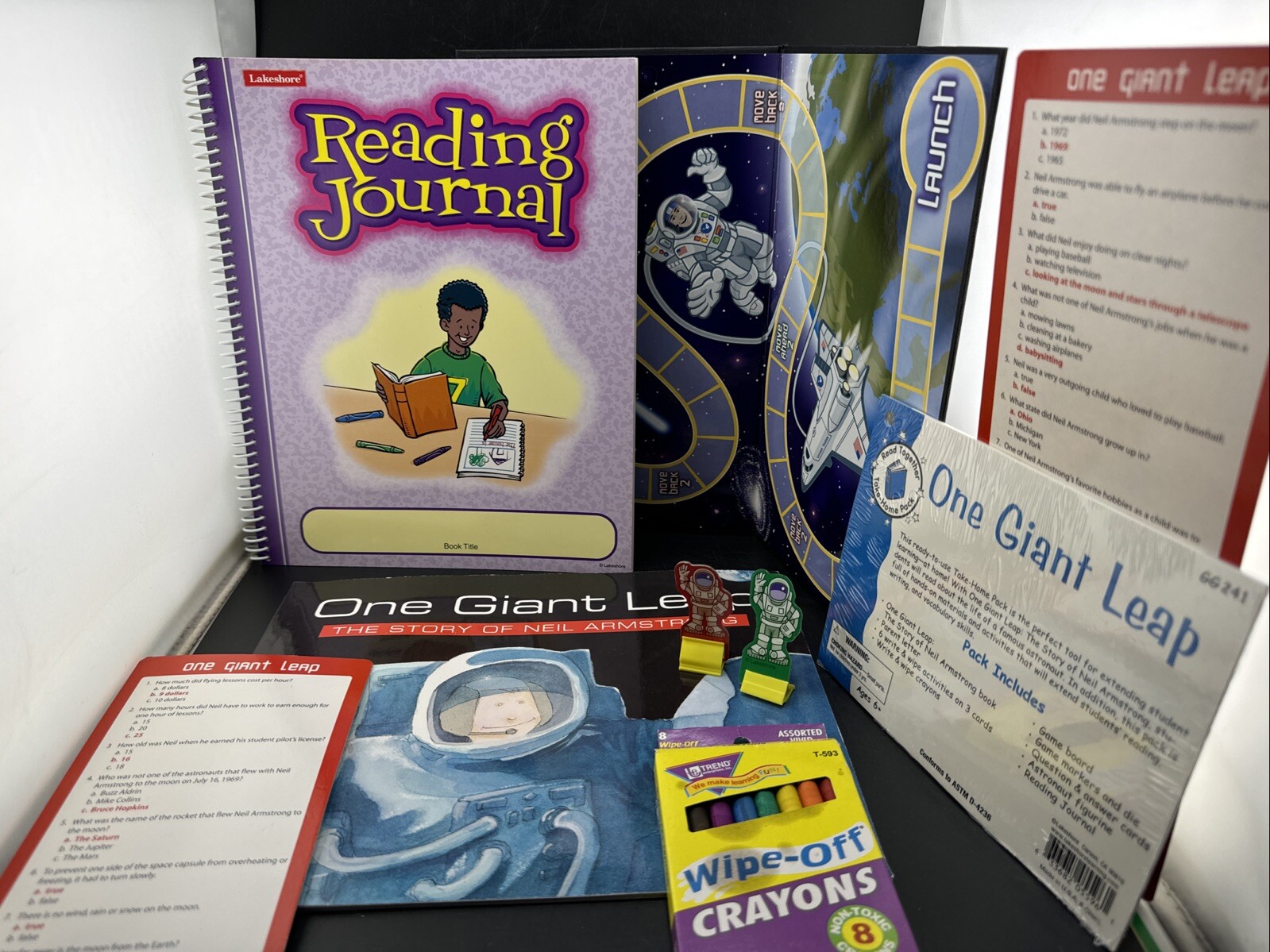 NEIL ARMSTRONG READ TOGETHER TAKE-HOME PACK 💥HOME SCHOOL