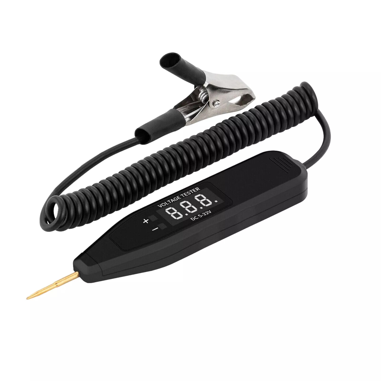 Car LCD Digital Electric Voltage Tester Pen Power Probe Testing Diagnostic Tool