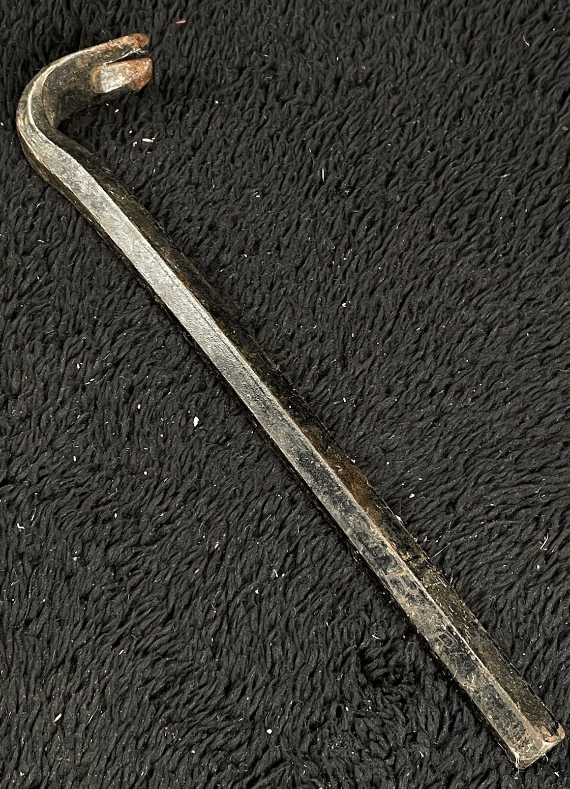 Stanley 55-033 Nail Puller Cats Paw Lever USA Made Vintage Black Steel Tool