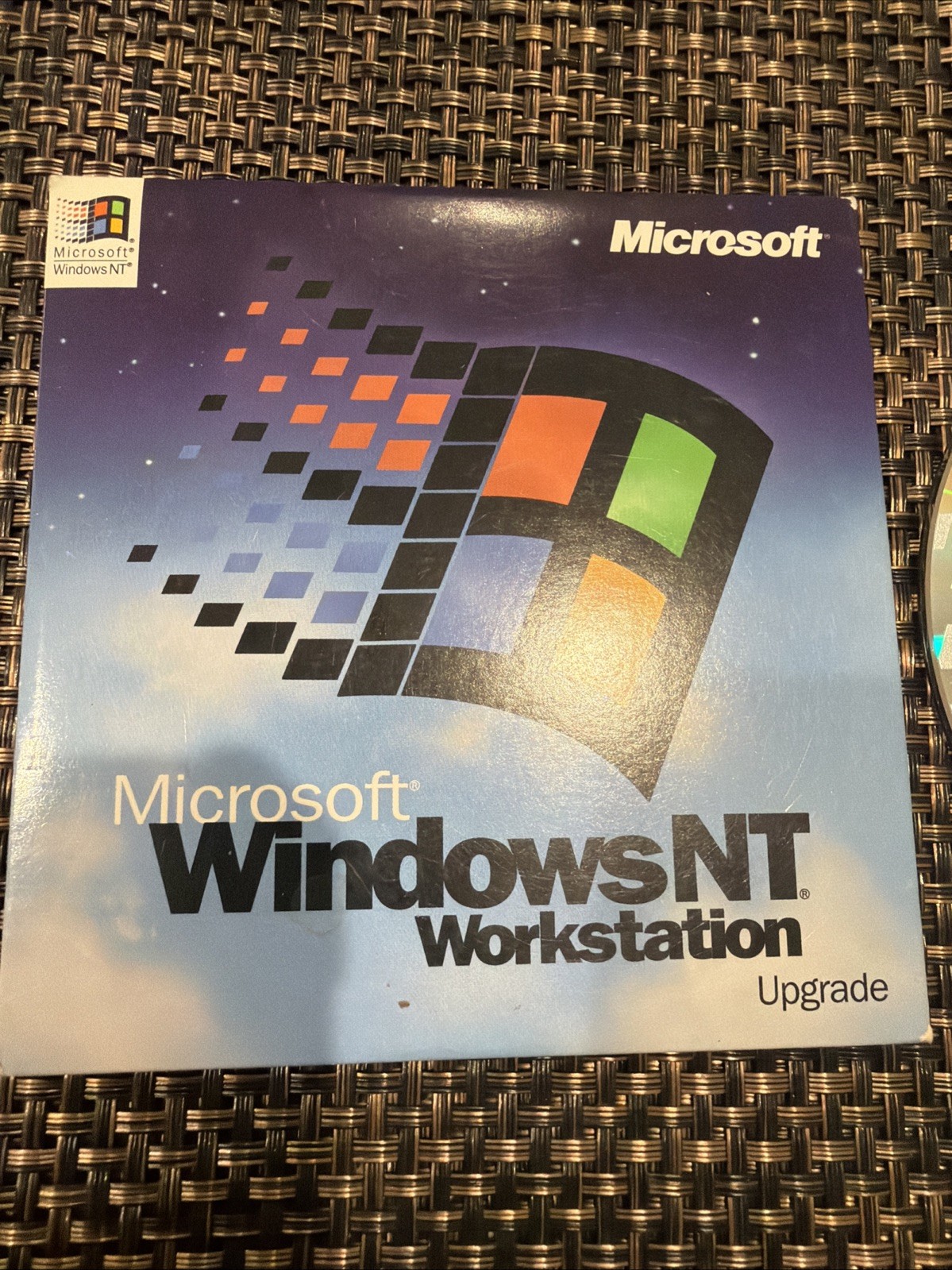 Microsoft NT Workstation Upgrade Version 4.0 CD-ROM - Vintage OS - Original Disc
