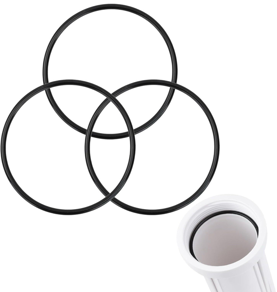 3.5” O-Ring for RO Water Filter Housing – Replacement for ROES-50 (3 Pack)