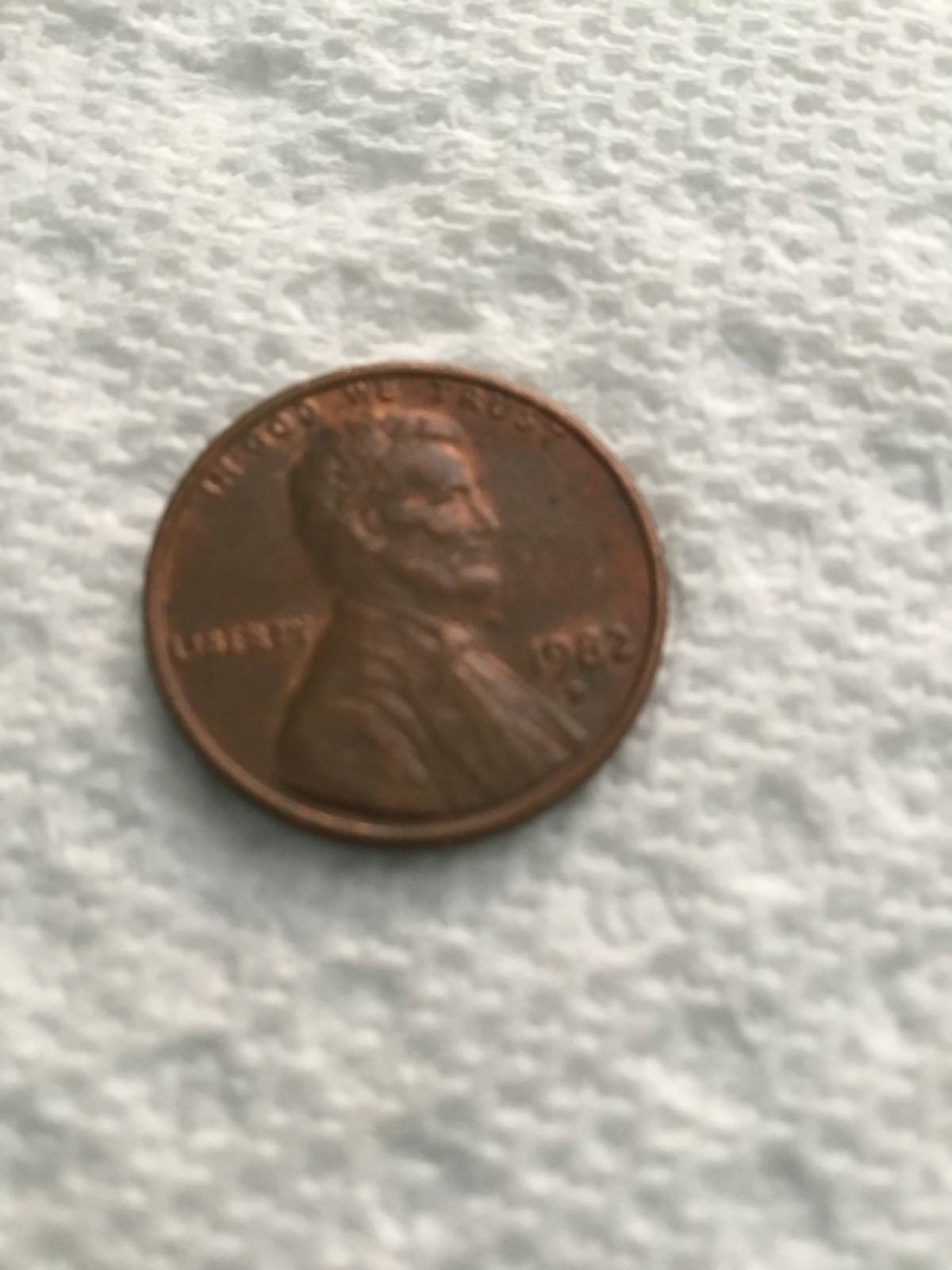 1982 D Small Date Penny