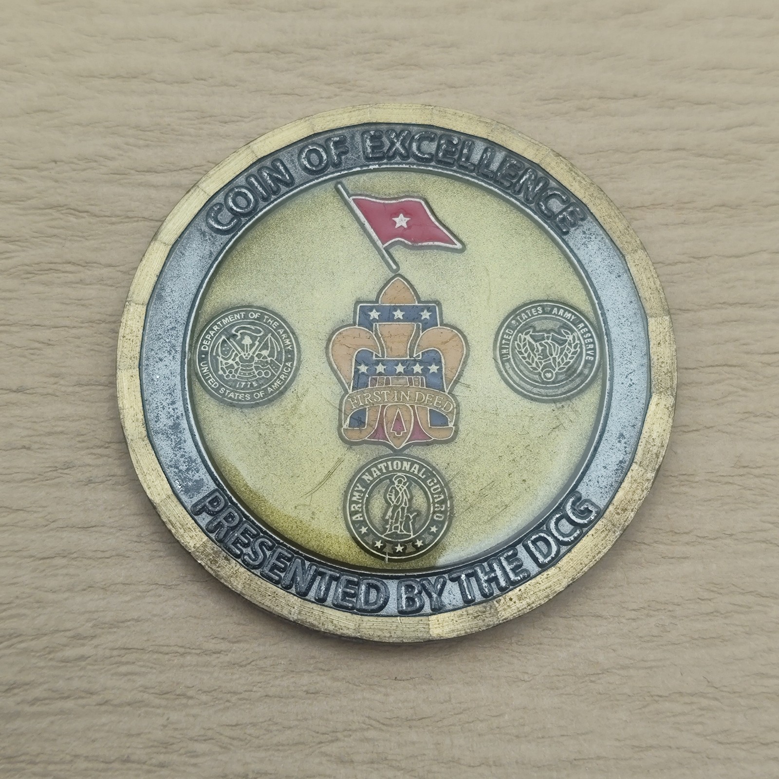 First Army Division East Coin of Excellence Challenge Coin