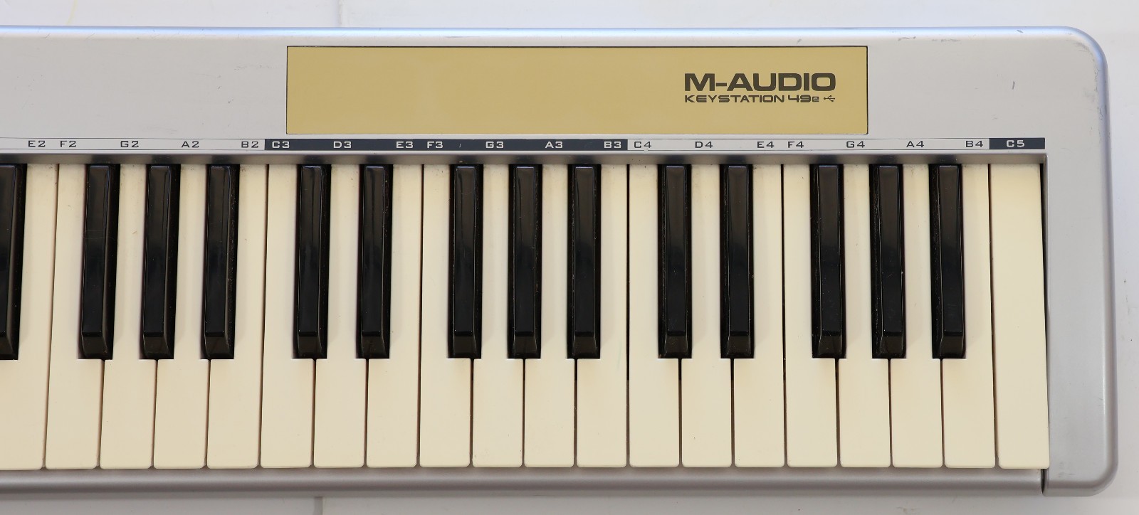 M-Audio Keystation 49e USB 49-Key MiDi Keyboard Controller Tested Works
