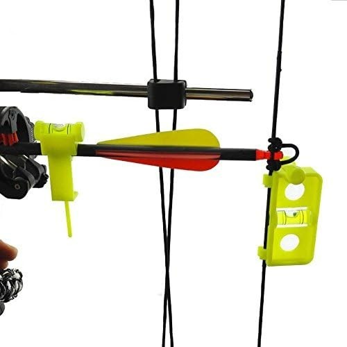 Compact Yellow String Level for Archery: Ideal for Tuning and Mounting