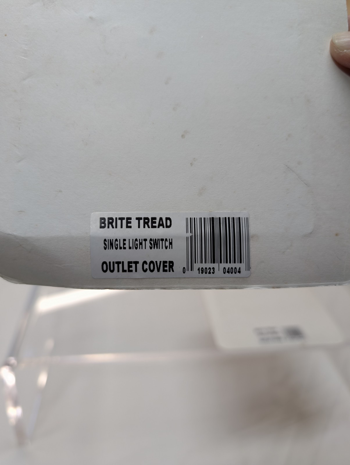 2 PCs DeeZee Brite Tread Outlet Cover. New Unopened Damaged Package