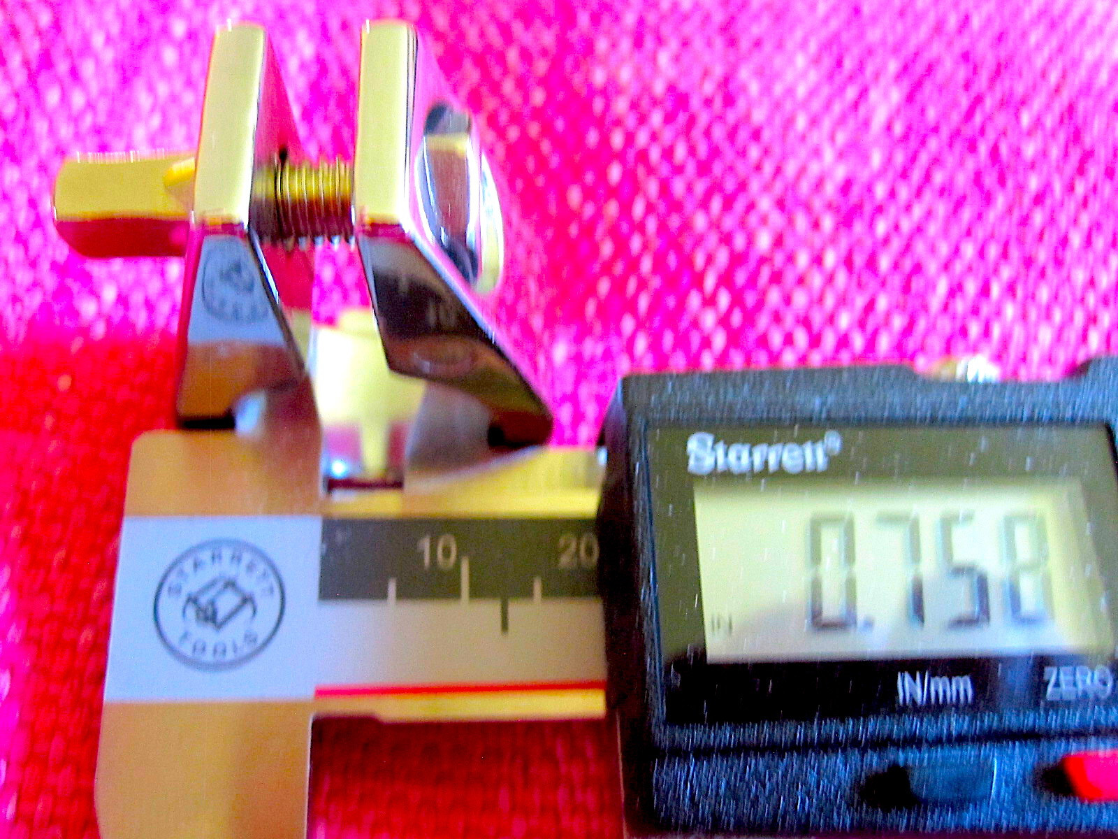 Gibraltar 3/4" Chrome Memory Lock Double-Sided Single Splines