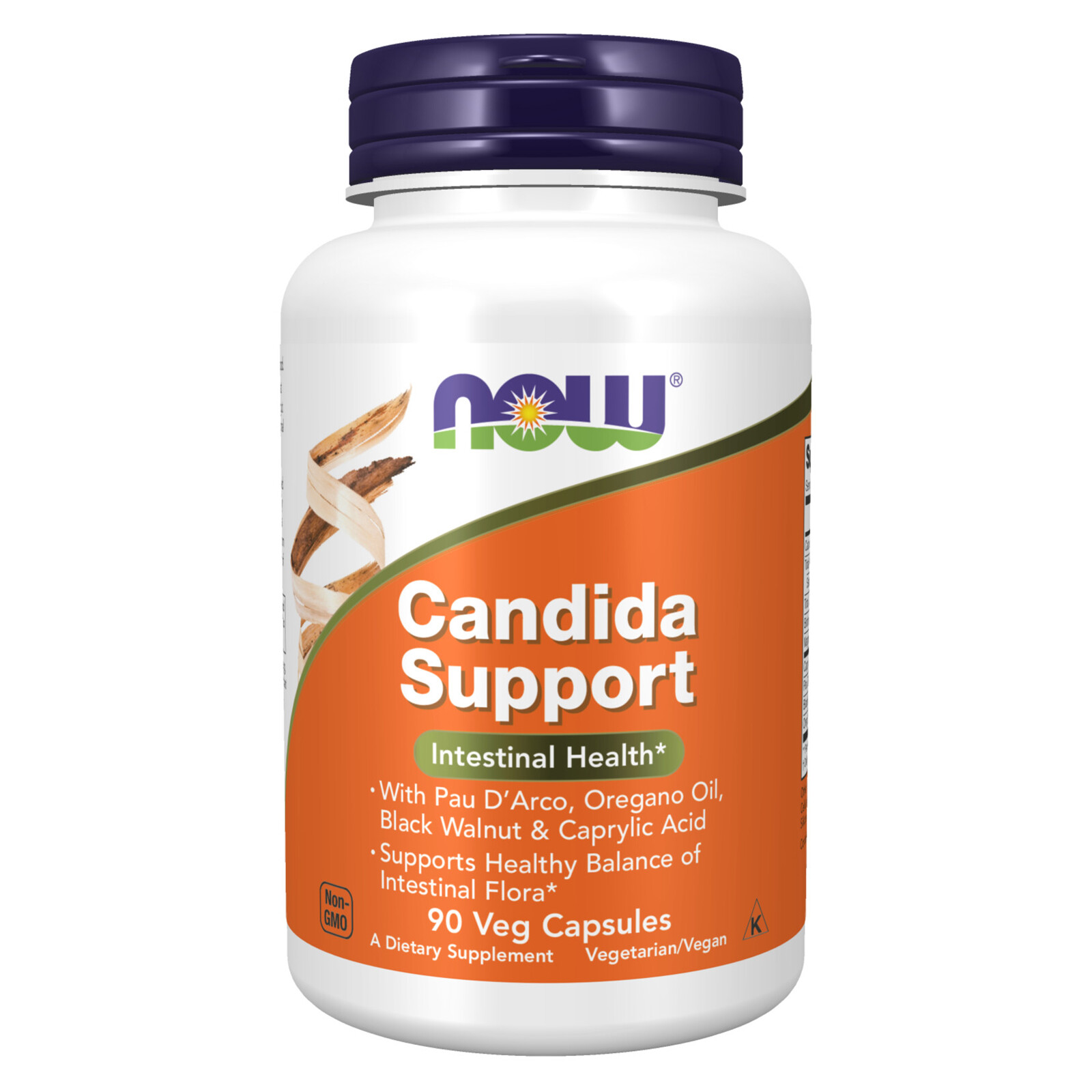 NOW FOODS Candida Support 90 Veg Capsules