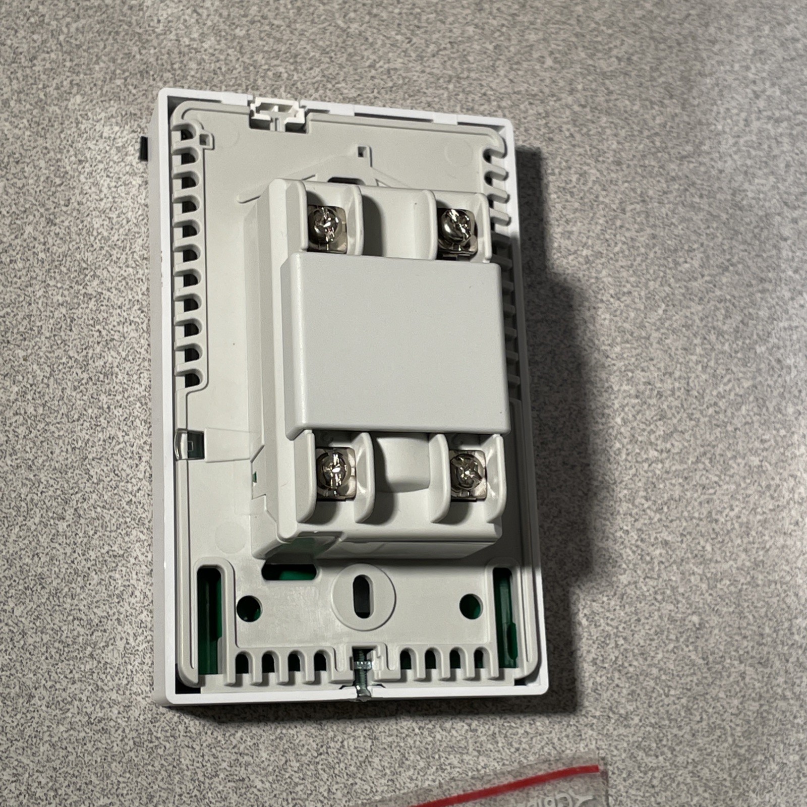 OJ Electronics 5-2 Day Programmable Thermostat 3''x4.75'' White Dual Voltage