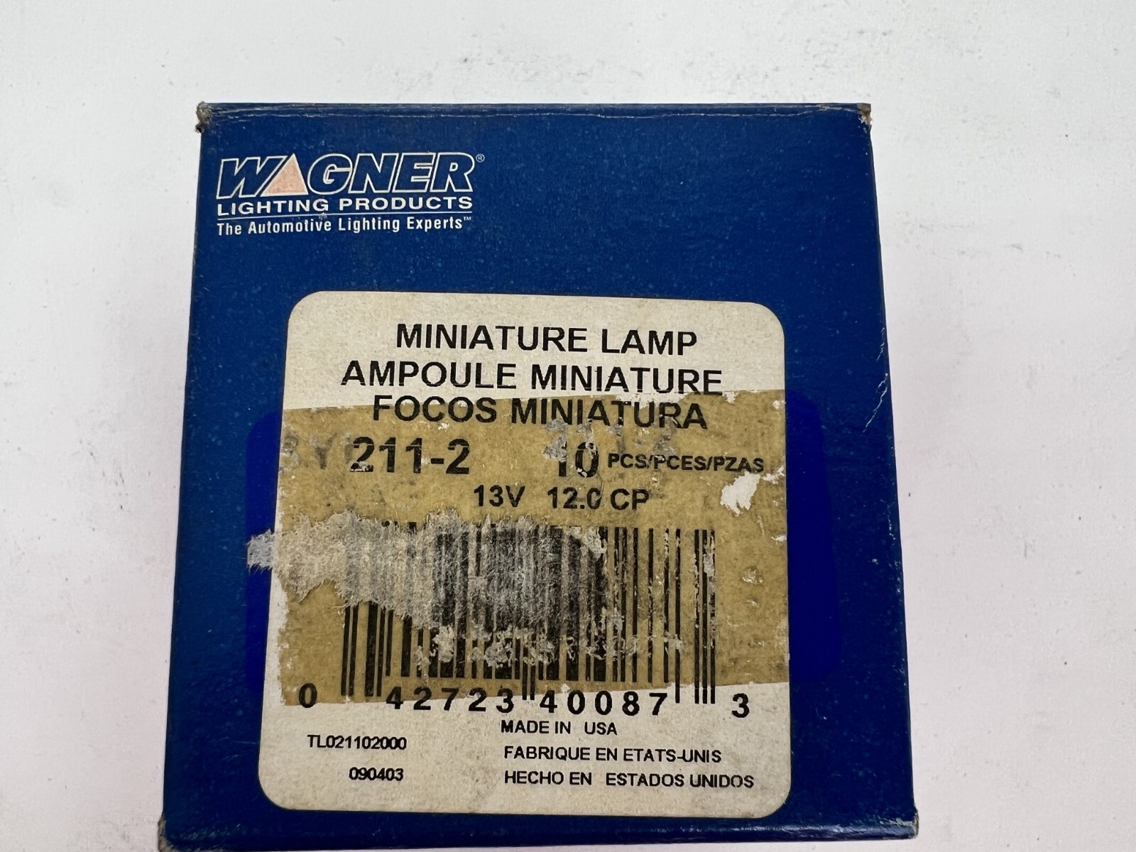 Lot of 29 Wagner Lighting Miniature Automotive Bulbs Vintage