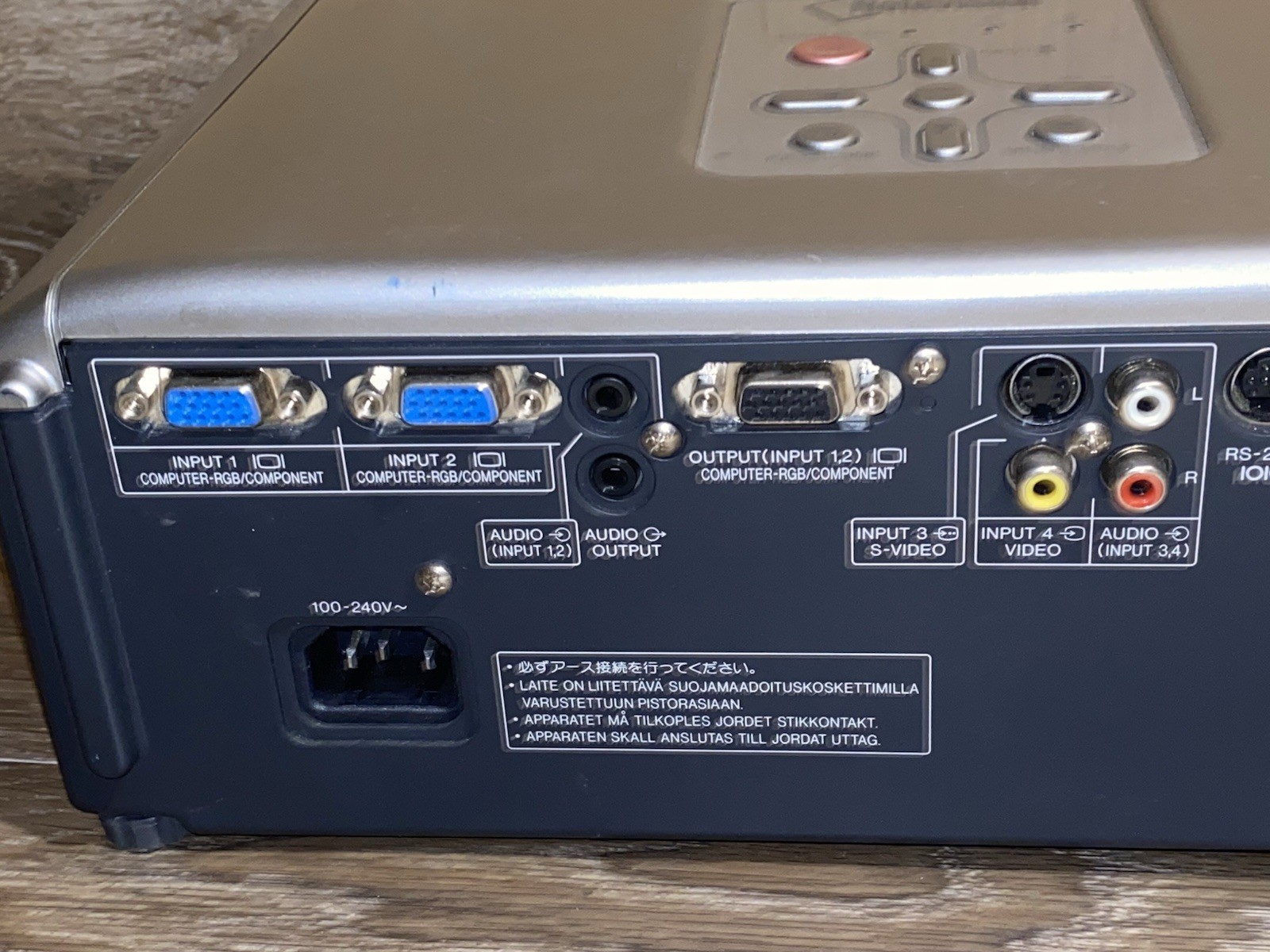 Sharp Notevision XR-10X DLP Multimedia Projector