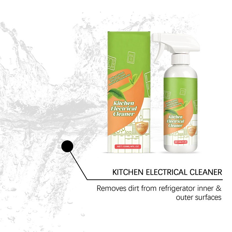 2 PCS Electrolyzed Ion Kitchen Cleaner Spray, Cleanse Kitchen Appliance Cleaner