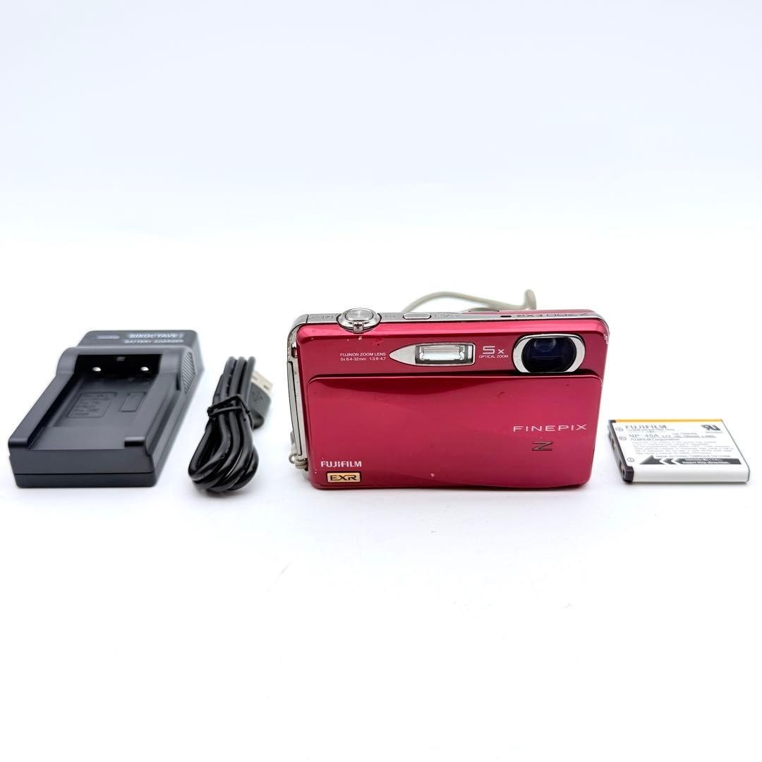FUJIFILM FinePix Z700EXR Red  Digital Camera – Tested – Good Condition – Japan