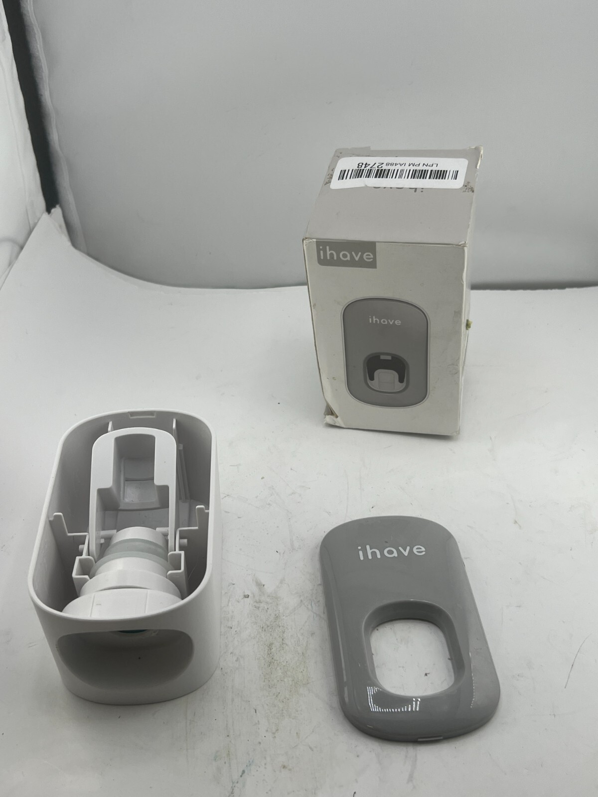 iHave Toothpaste Dispenser Wall Mount for Bathroom Automatic Toothpaste Squeezer