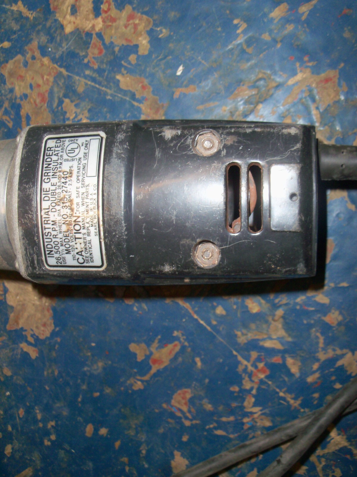 Craftsman Industrial Rotary Grinder W/ Heavy Duty Tool & Bits