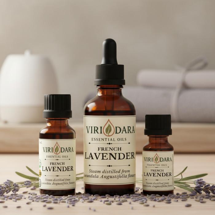 Organic French Lavender Essential Oil – 100% Pure & Natural – Free Shipping