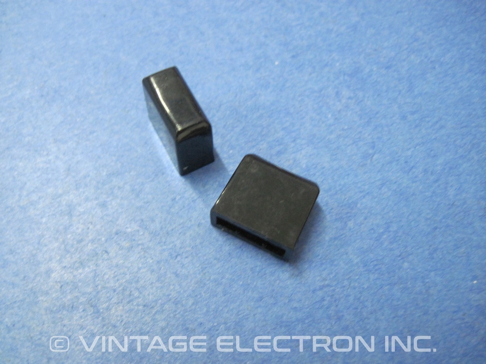 (2) NEW Rectangular Pushbutton (Button) Caps: Kie, E-Switch, Schadow, C&K, etc