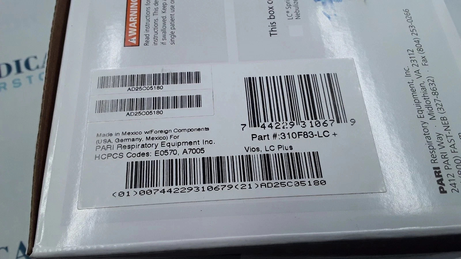 Delivery System PN 310F83-LC
