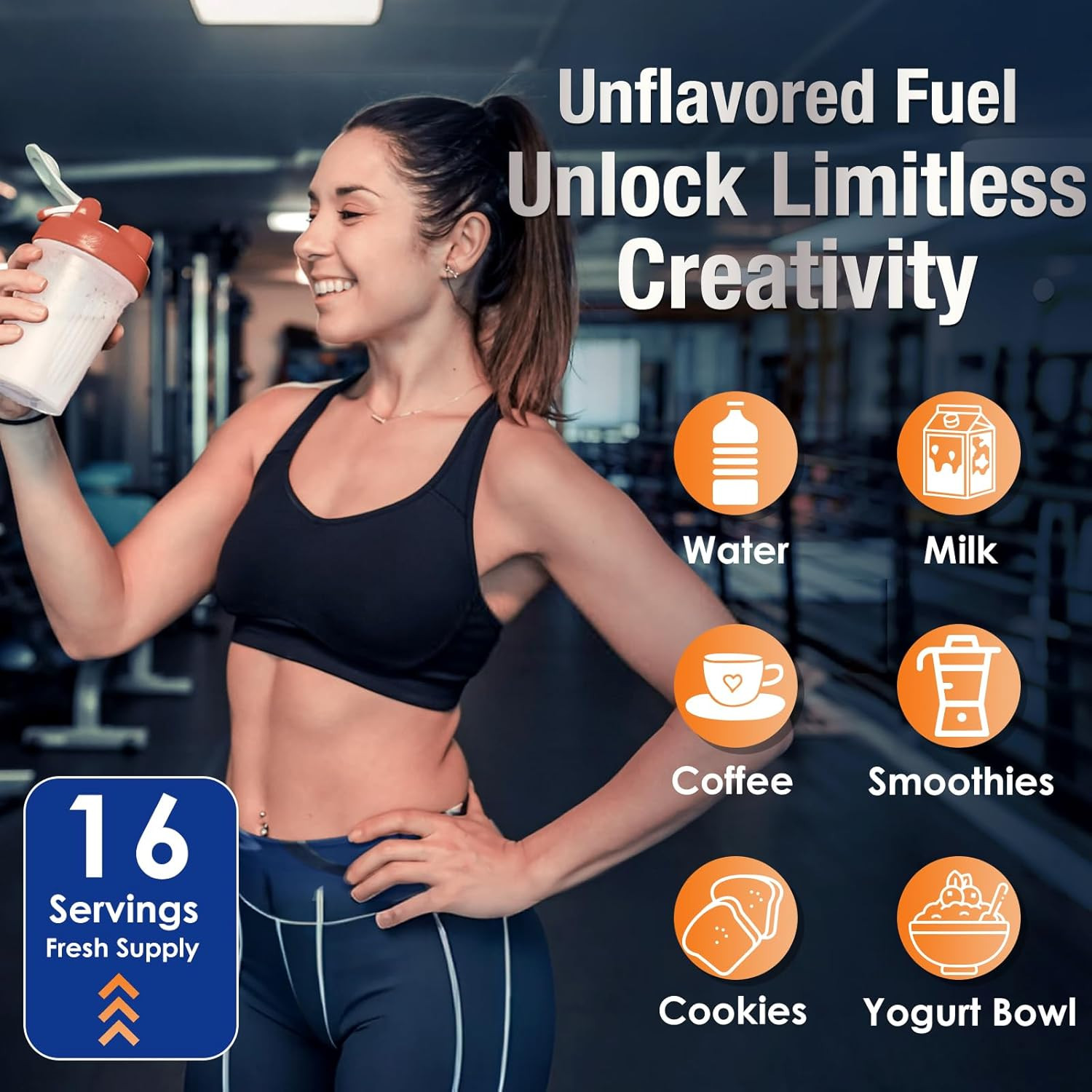 DRFOSTER Whey Protein Powder Isolate - Unflavored, Grass-Fed, 26g Protein & 6g B