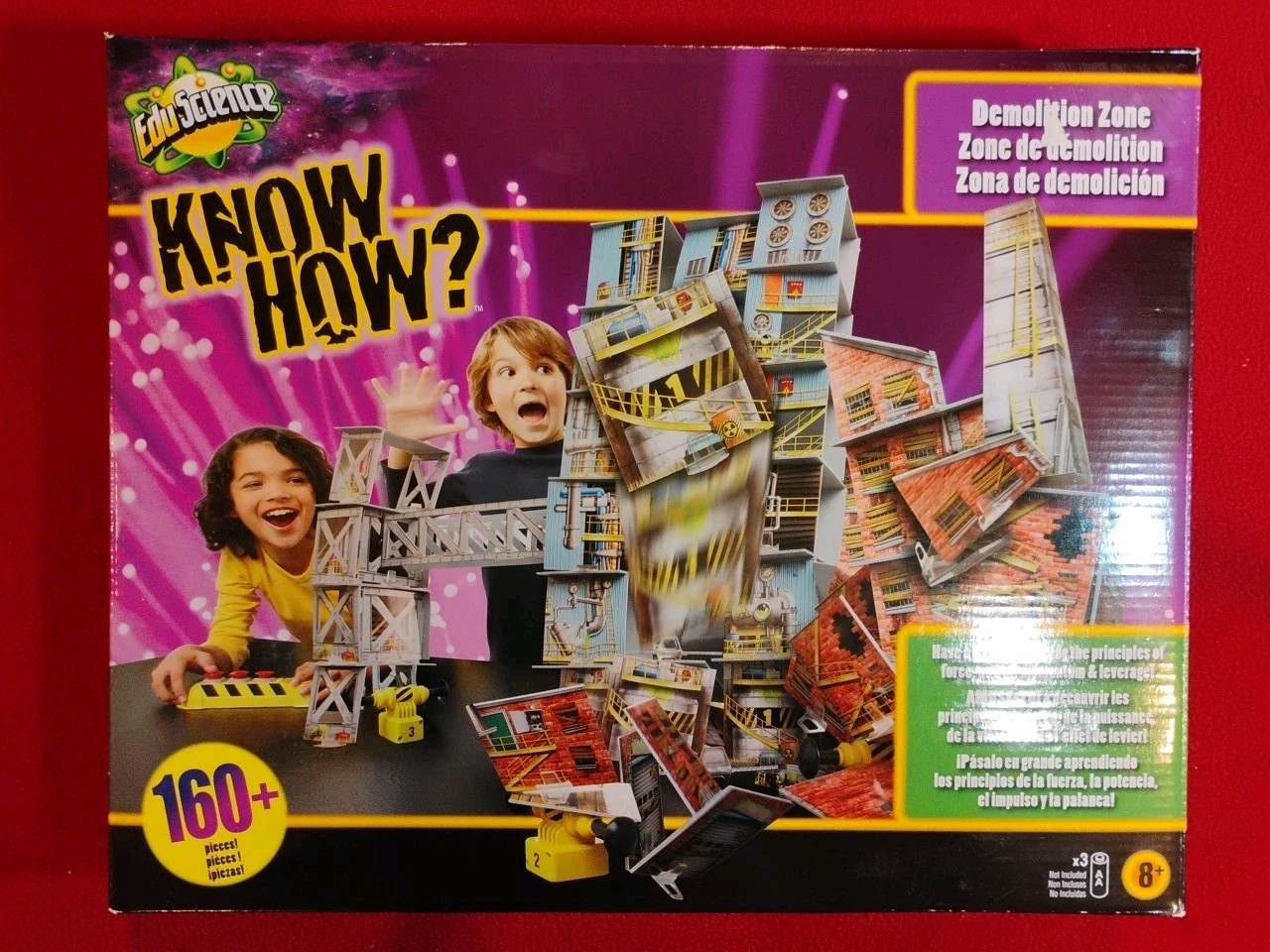EduScience Know How Demolition Zone - NEW