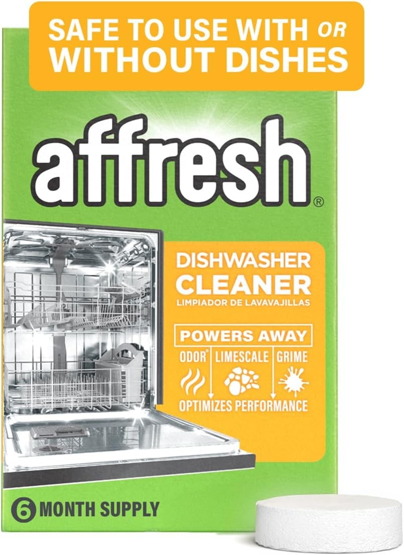 Dishwasher Cleaner, Removes Odor Causing Residues & Grime