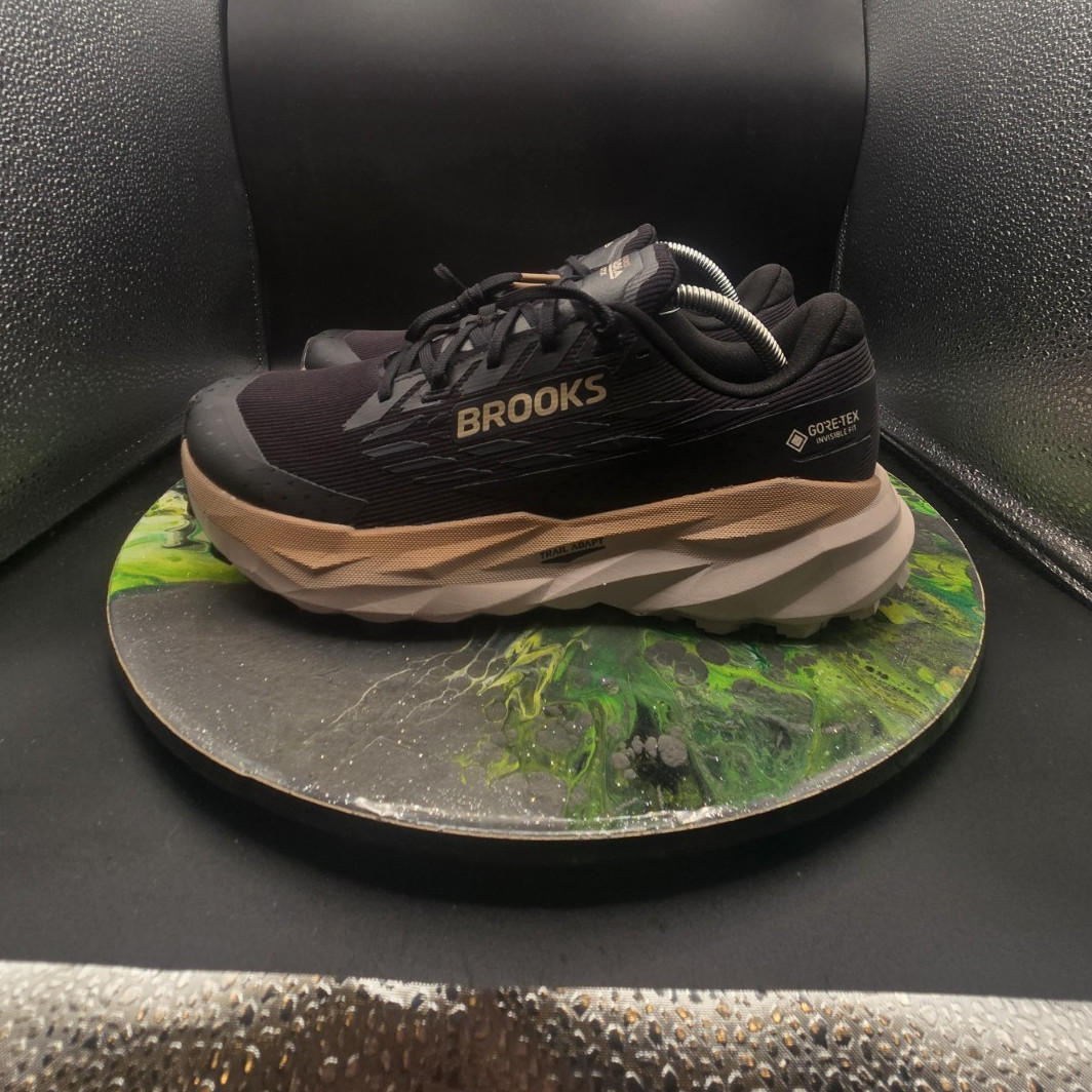 Brooks Cascadia Gore-Tex Men's Black Running Shoes Low Top Lace Up Size 10 US