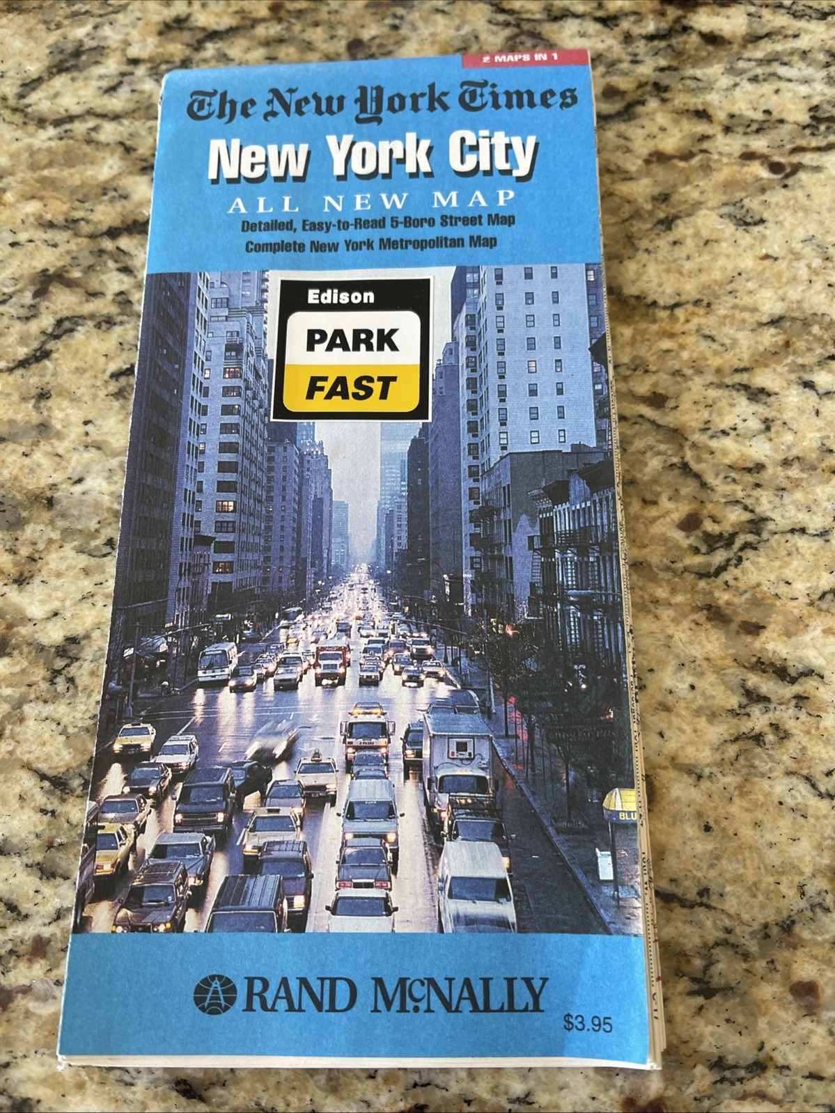 New York Times NYC 5 Boro Street Map