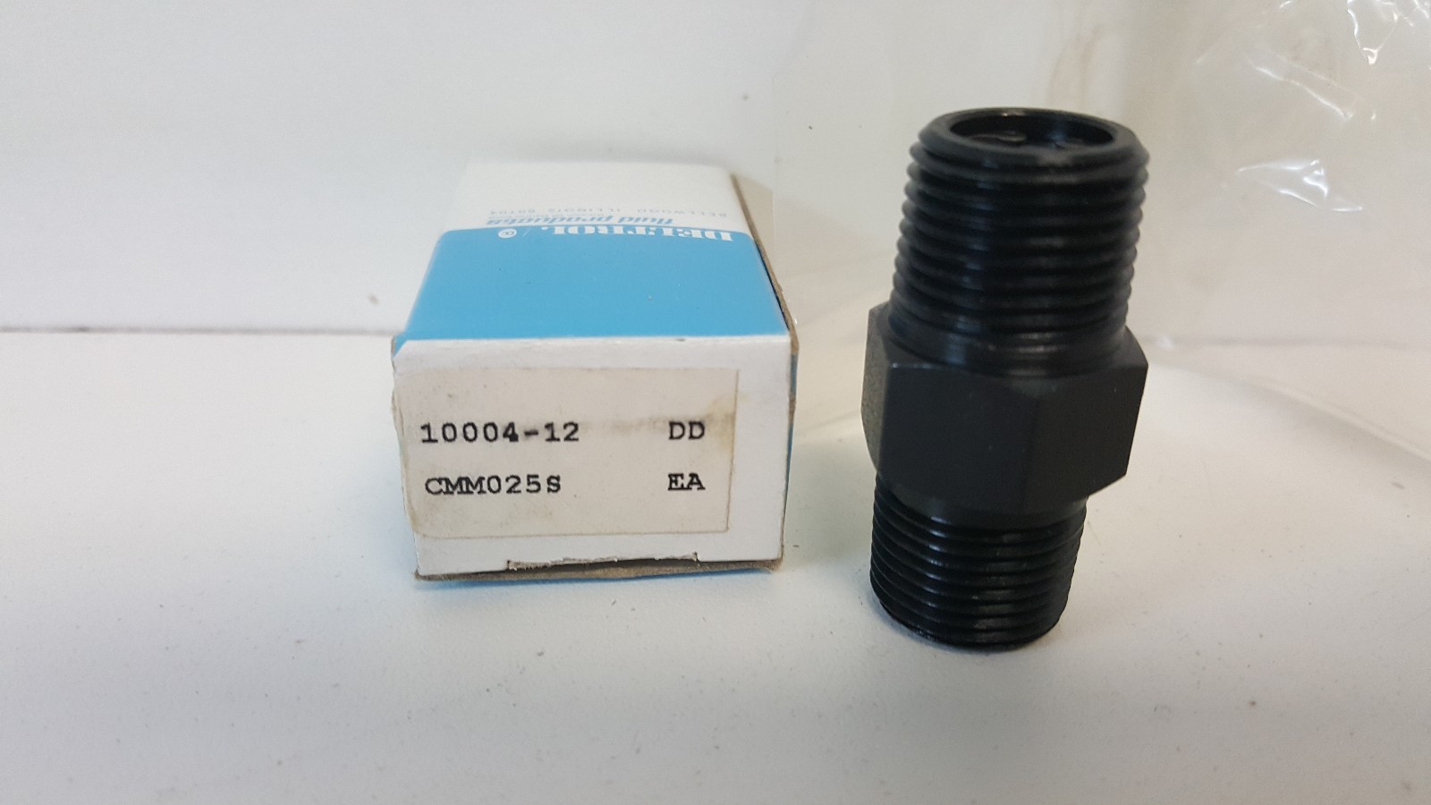 NEW IN BOX! DELTROL BRASS FITTING INLINE CHECK VALVE CMM025S 10004-12
