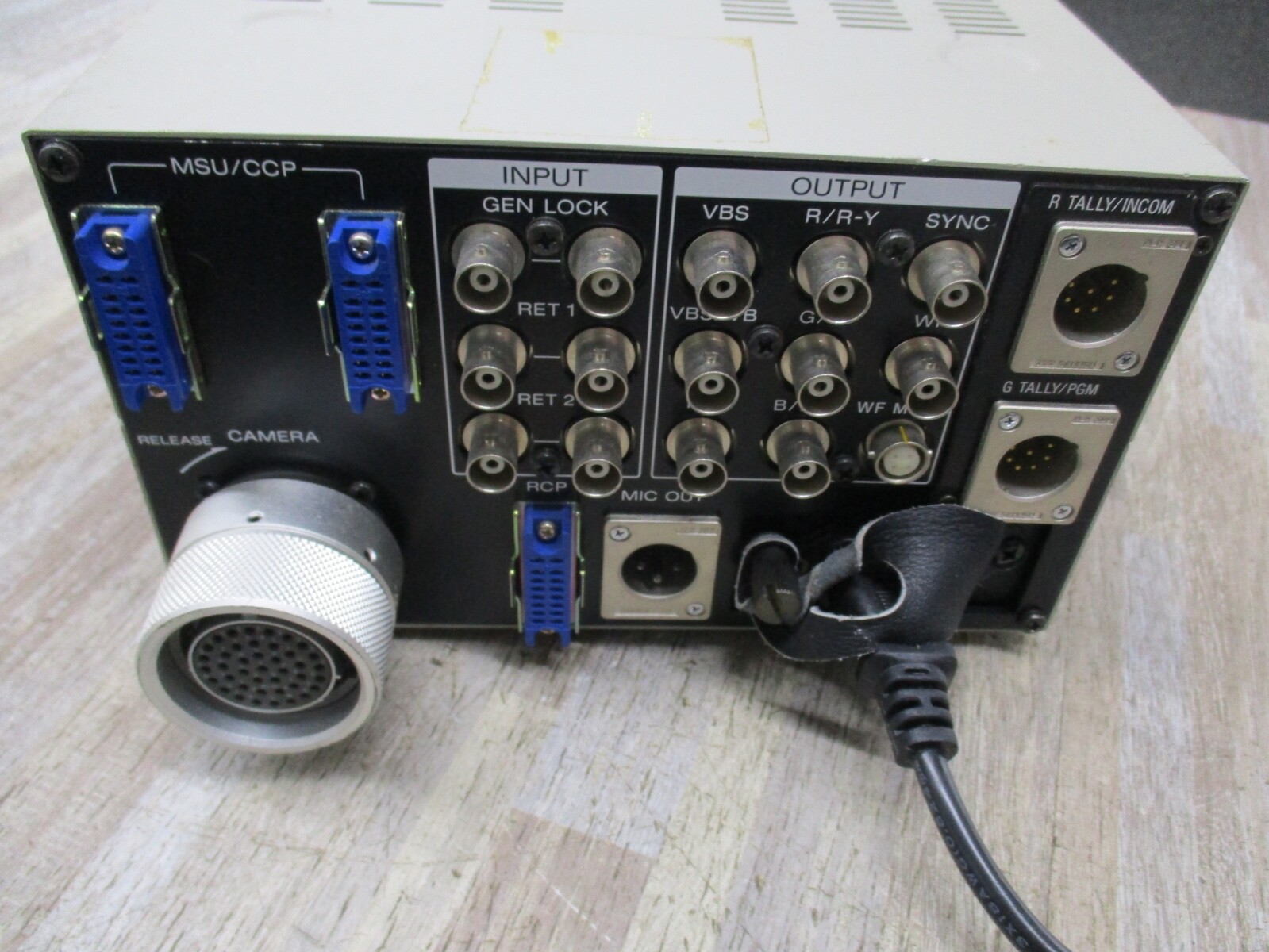 SONY CCU-350 CAMERA CONTROL UNITS 2013