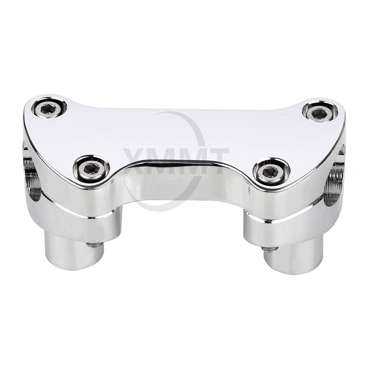 2" Risers 1" Handlebar Clamp For Harley Softail Deluxe FLSTN Dyna Fat Bob FXDF