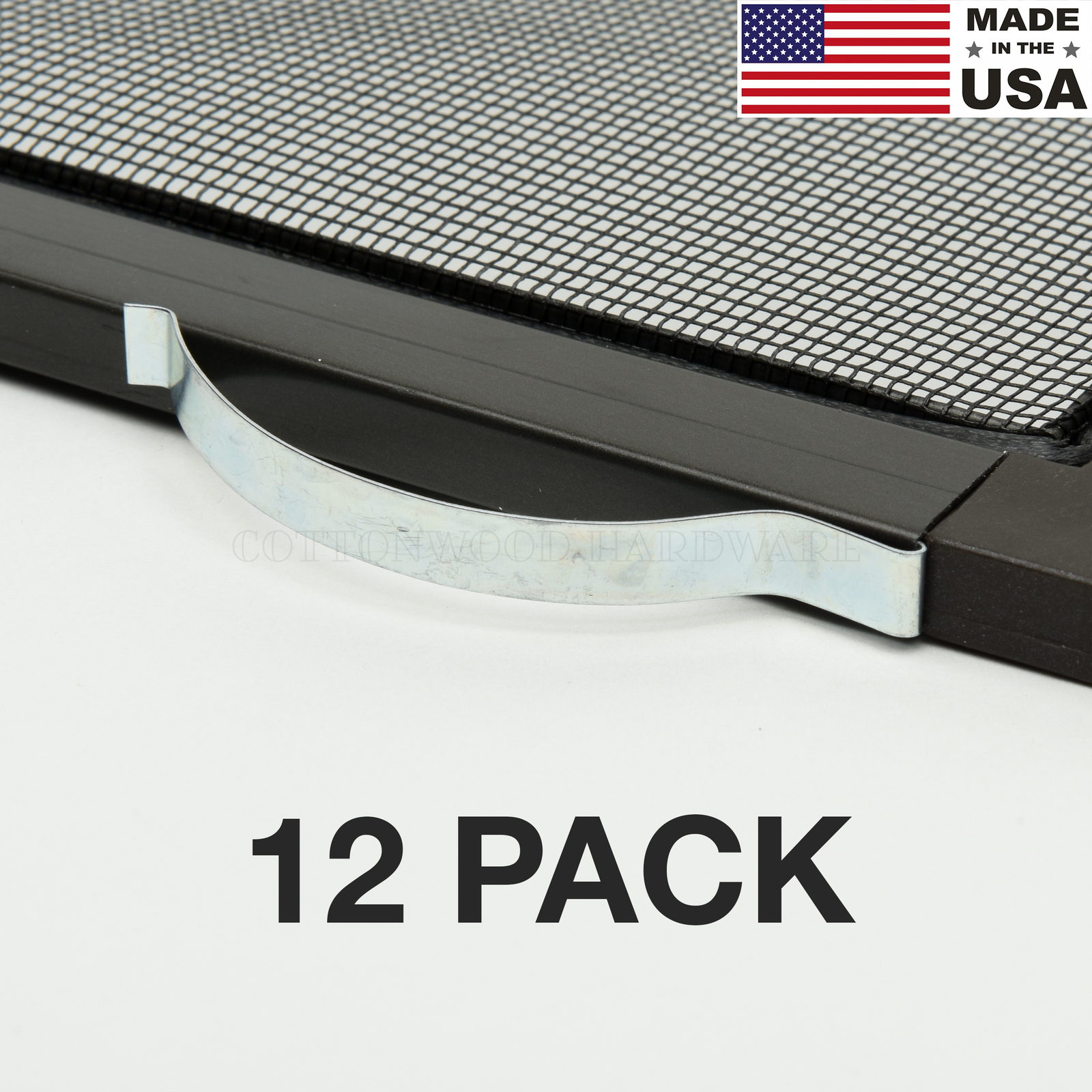 12 PACK - Window Screen Spring, Insect Screen Corner Spring, Corner Leaf Spring
