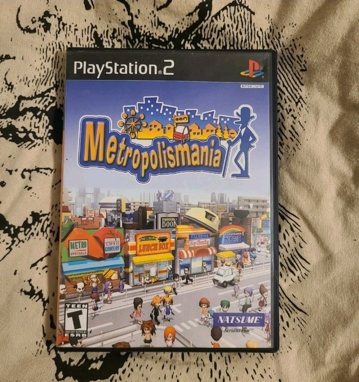 Metropolismania Playstation 2 CASE/ MANUAL ONLY
