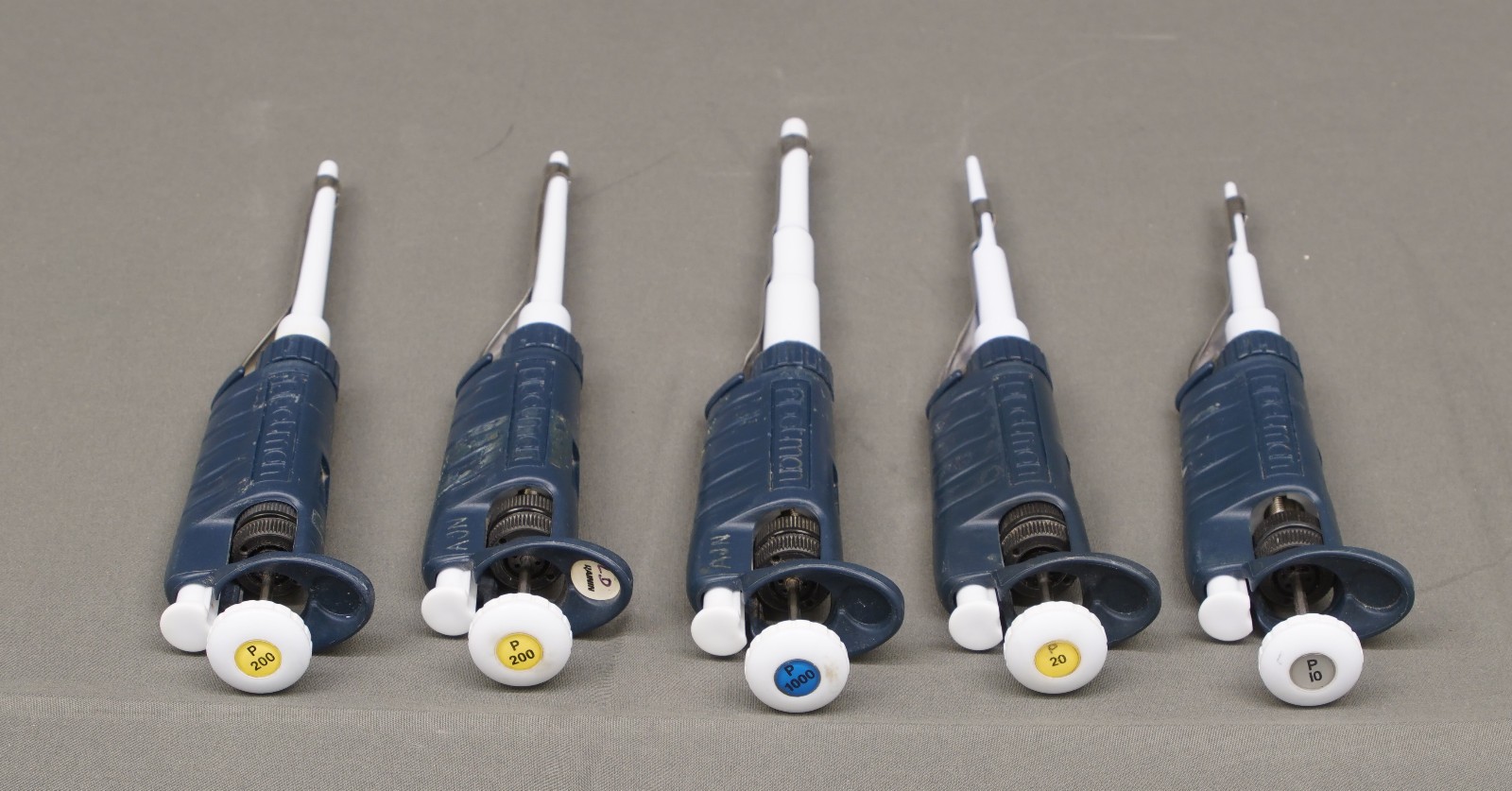 Gilson Pipets - Lot Of 5     (R7)