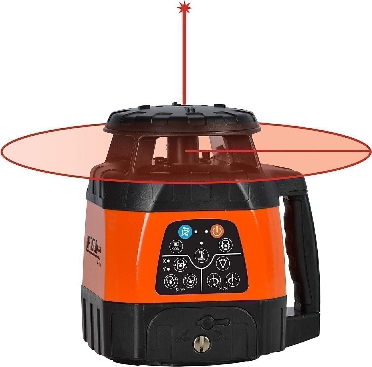 Johnson Level & Tool 40-6529 Electronic Self-Leveling Horizontal & Vertical Kit