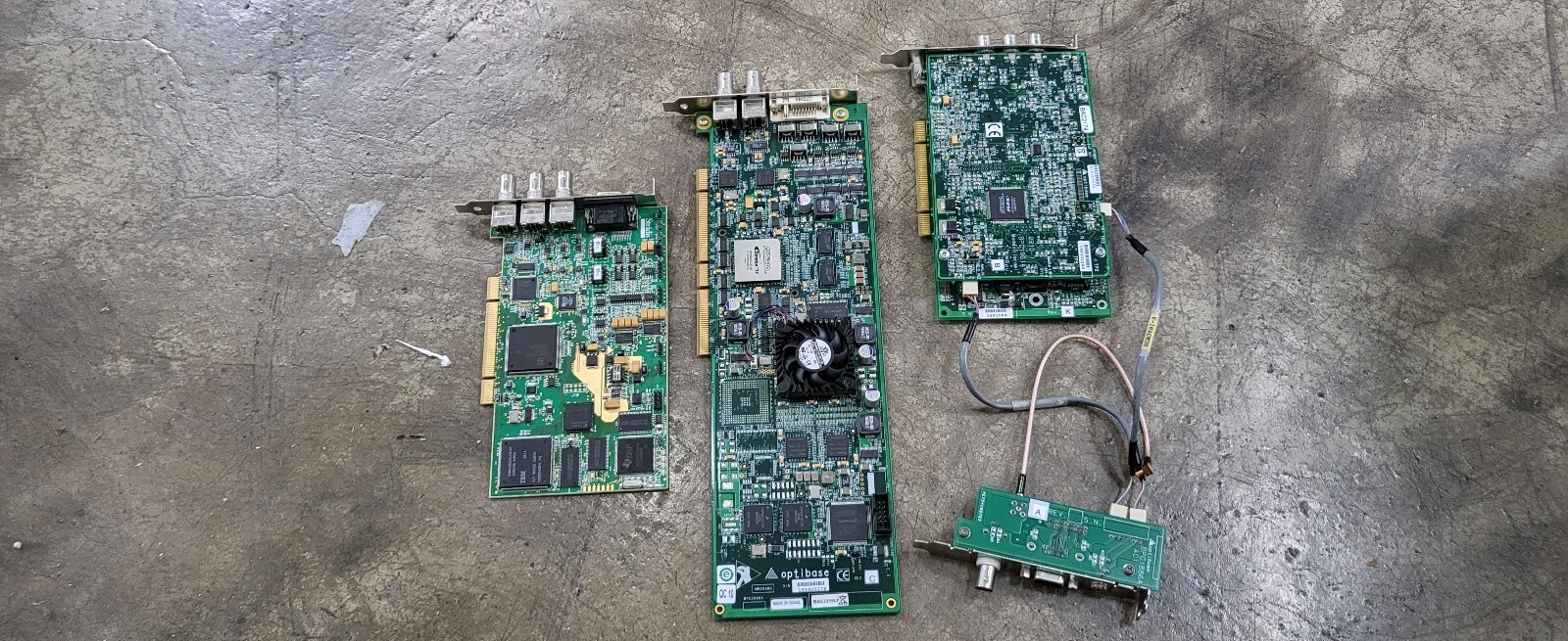 optibase card modules MM200HD + MPEG9500 + SDM290e
