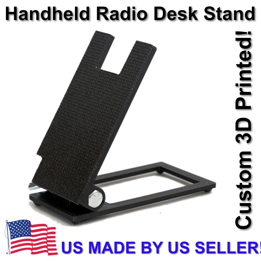 Radio Stand Lite, The Ultimate Universal HT Handheld Radio Stand Custom Made